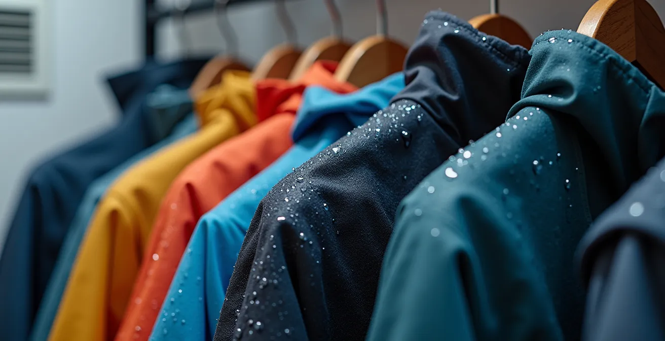 Système de séchage pour équipements de ski avec ventilateur et cintres spéciaux dans un petit espace